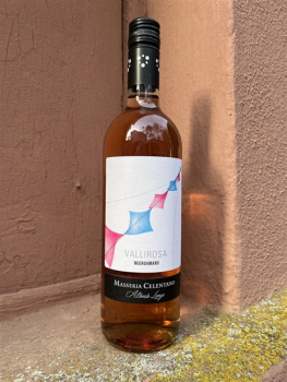 Alberto Longo Rosato Negroamaro VALLIROSA Masseria Celentano