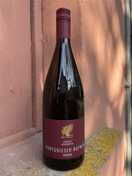 Forster Portugieser Rotwein trocken LITERFLASCHE