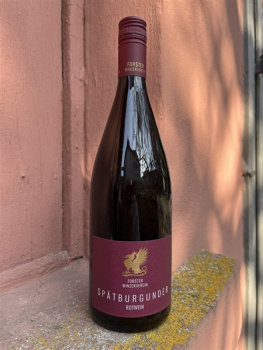 Forster Spätburgunder Rotwein lieblich LITERFLASCHE