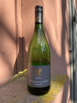 Forster Weissburgunder halbtrocken LITERFLASCHE