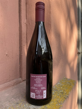 Preview: Forster Portugieser Rotwein trocken LITERFLASCHE
