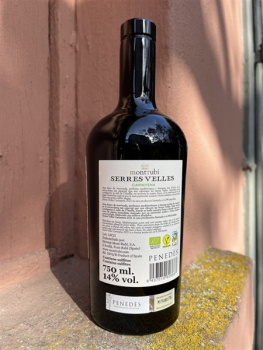 Preview: MontRubí Tinto SERRES VELLES Cariñena
