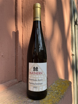 Mathern Riesling NIEDERHÄUSER KLAMM feinherb