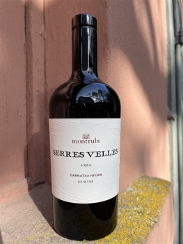 MontRubí Tinto SERRES VELLES Garnatxa Negra
