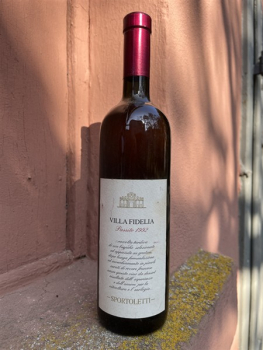 Sportoletti Bianco Passito VILLA FIDELIA 1992
