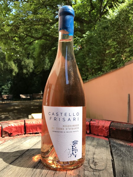 Castello Frisari Rosato Negroamaro LACRIMA di ALBERELLO DOP