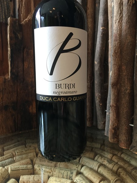 Duca CARLO GUARINI Rosso Negroamaro BURDI IGT Puglia