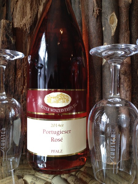 Forster Portugieser Rosé lieblich LITERFLASCHE