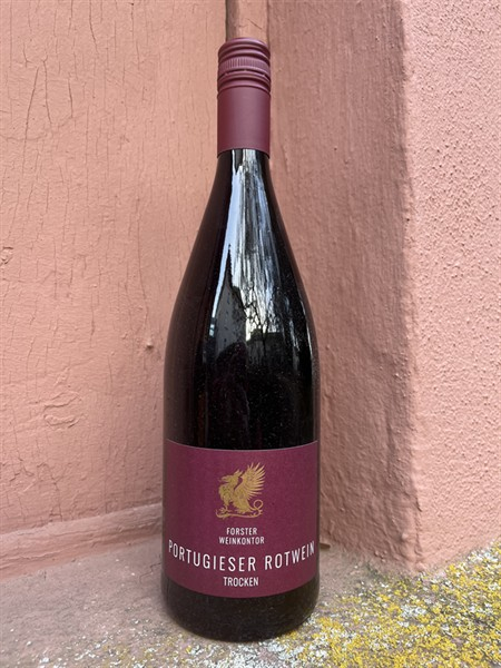 Forster Portugieser Rotwein trocken LITERFLASCHE