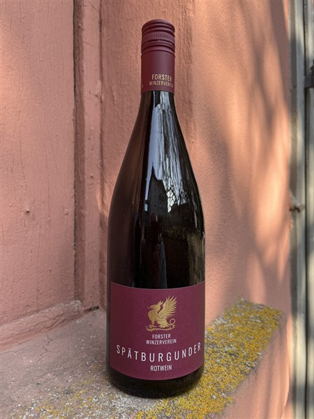 Forster Spätburgunder Rotwein lieblich LITERFLASCHE