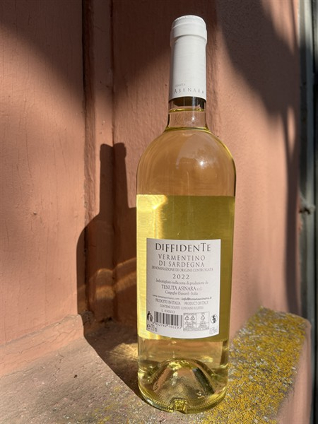 Asinara Bianco DIFFIDENTE Vermentino di Sardegna DOC