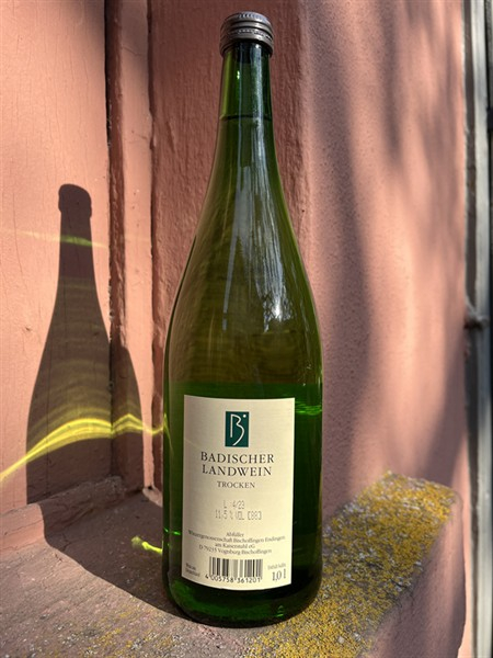Bischoffinger LANDWEIN trocken LITERFLASCHE