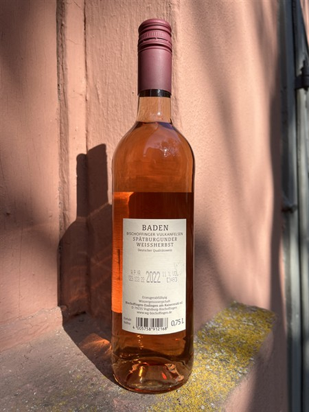 Bischoffinger TRADITION Spätburgunder Weißherbst QbA