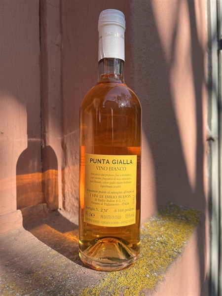 Emilio Bulfon Bianco Moscato Giallo PUNTA GIALLA