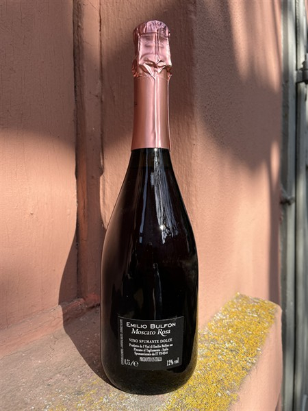Emilio Bulfon Spumante Moscato Rosa Dolce