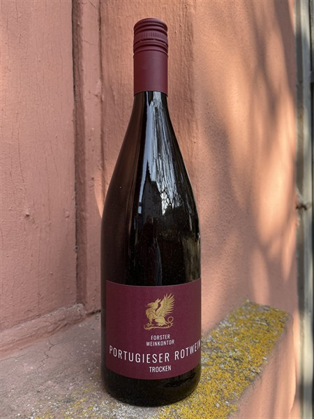 Forster Portugieser Rotwein trocken LITERFLASCHE