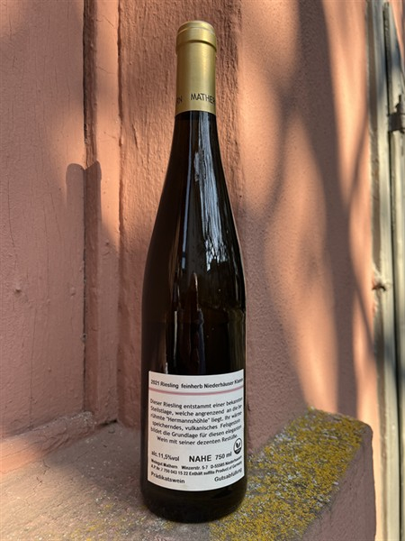Mathern Riesling NIEDERHÄUSER KLAMM feinherb