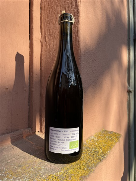 Rinzberghof Grauburgunder Glottertäler Eichberg Spätlese tr.