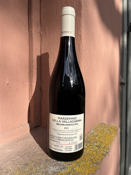 Roeno Rosso Marzemino LA RUA Vallagarina IGT