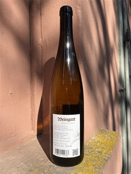 Weingart Riesling QbA feinherb Mittelrhein
