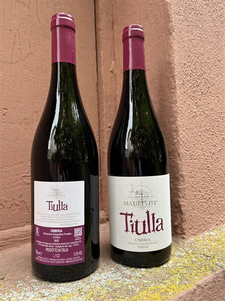 Madrevite Rosso TIULLA Syrah Umbria IGP