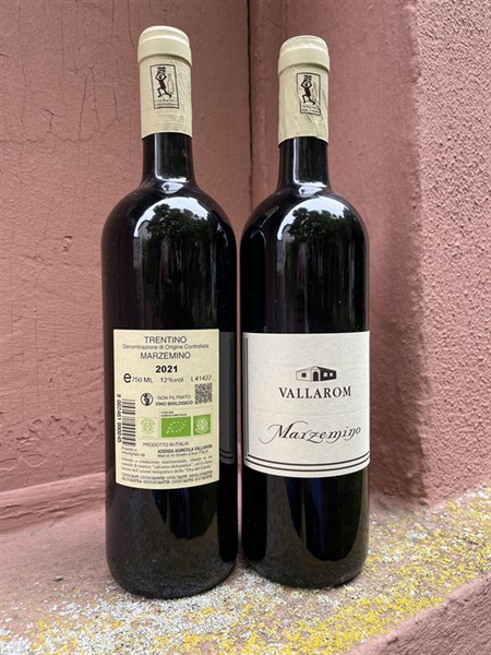Vallarom Rosso Marzemino Trentino DOC