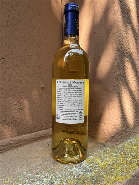Château LA MOULIÈRE Blanc Moelleux Côtes de Bergerac AOC