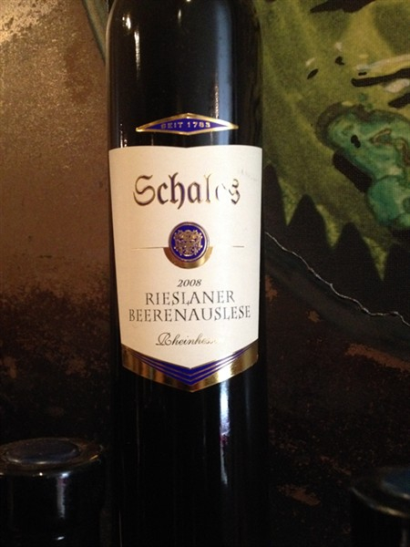 Schales Rieslaner Beerenauslese 2008