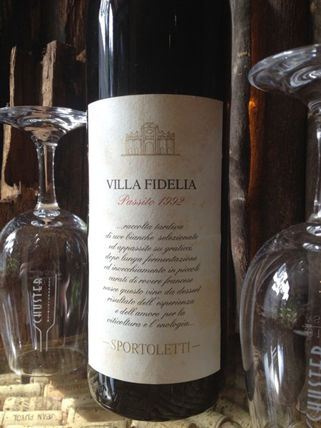 Sportoletti Passito Bianco VILLA FIDELIA 1992